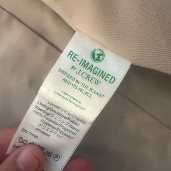 J. CREW black and tan leopard print Going Out cropped blazer jacket size 8 - Picture 6 of 6